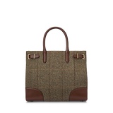 Herringbone Tweed Medium Devyn Tote Bag