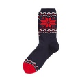 Geometric Snowflake Trouser Socks