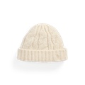 Cable-Knit Wool-Blend Beanie