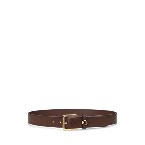 폴로 랄프로렌 Logo-Keeper Leather Belt