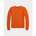 Cable-Knit Cashmere Sweater