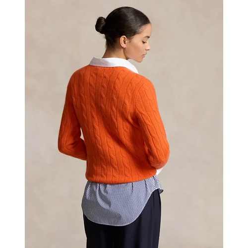 폴로 랄프로렌 Cable-Knit Cashmere Sweater