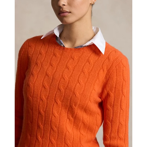 폴로 랄프로렌 Cable-Knit Cashmere Sweater