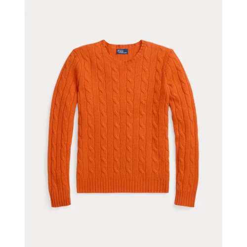 폴로 랄프로렌 Cable-Knit Cashmere Sweater