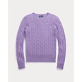 Cable-Knit Cashmere Sweater