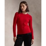 Cable-Knit Wool-Cashmere Sweater