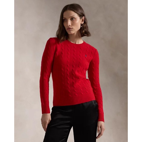 폴로 랄프로렌 Cable-Knit Wool-Cashmere Sweater