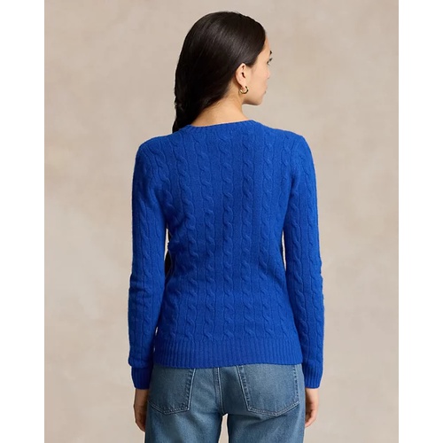 폴로 랄프로렌 Cable-Knit Wool-Cashmere Sweater