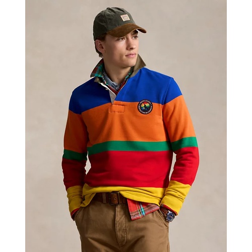 폴로 랄프로렌 Classic Fit Striped Fleece Rugby Shirt