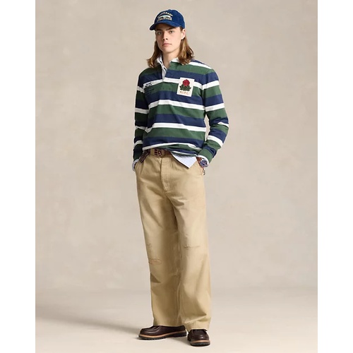 폴로 랄프로렌 Classic Fit Striped Jersey Rugby Shirt