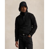 Brushed Fleece Mockneck Pullover