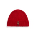 Polo Bear Rib-Knit Beanie