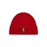 Polo Bear Rib-Knit Beanie