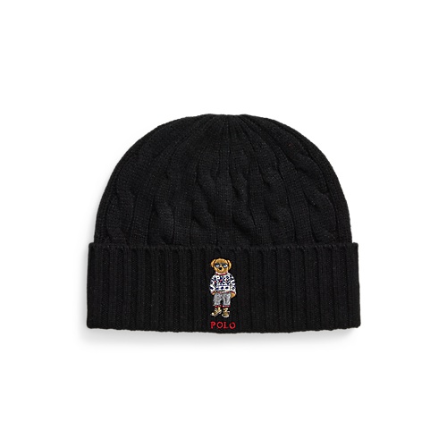 폴로 랄프로렌 Polo Bear Wool-Cashmere Beanie