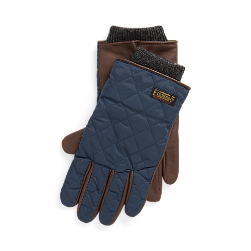 폴로 랄프로렌 Quilted Touch Screen Field Gloves