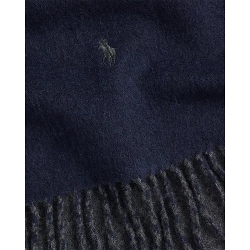 폴로 랄프로렌 Reversible Wool-Cashmere Scarf