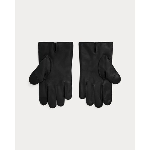 폴로 랄프로렌 Cashmere-Lined Sheepskin Touch Gloves