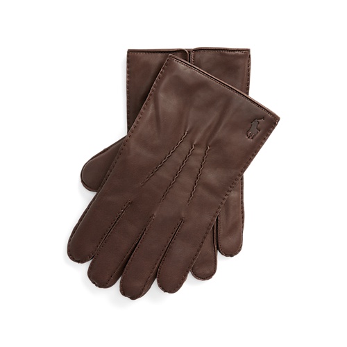 폴로 랄프로렌 Cashmere-Lined Sheepskin Touch Gloves