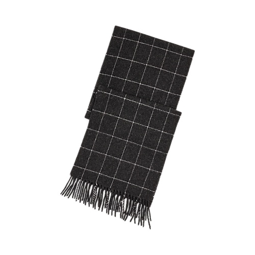 폴로 랄프로렌 Windowpane Cashmere-Wool Scarf