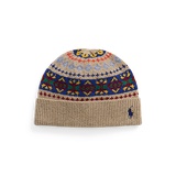 Fair Isle Wool-Blend Beanie