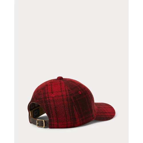 폴로 랄프로렌 Polo Country Plaid Wool Ball Cap