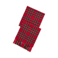 Plaid Cashmere Scarf