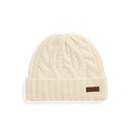 Cable-Knit Wool-Cashmere Beanie