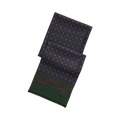 Foulard-Print Wool Scarf