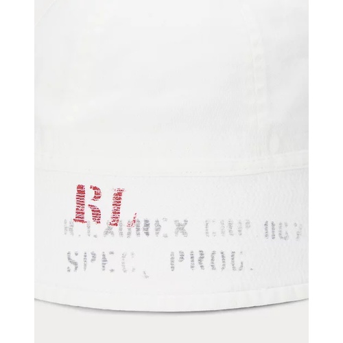 폴로 랄프로렌 Twill Graphic Bucket Hat