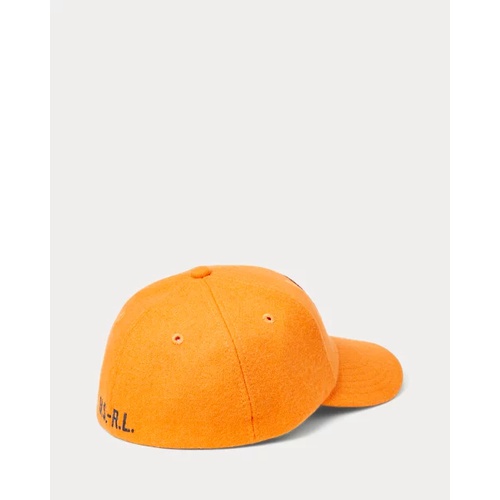 폴로 랄프로렌 Wool-Blend Fitted Ball Cap