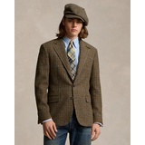 Tailored Plaid Wool Jacket