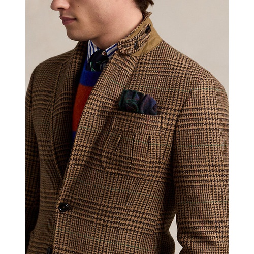 폴로 랄프로렌 Polo Tailored Plaid Harris Tweed Jacket