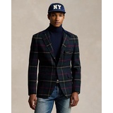 Polo Tailored Plaid Wool Suit Jacket