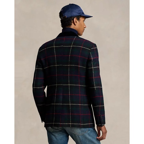 폴로 랄프로렌 Polo Tailored Plaid Wool Suit Jacket