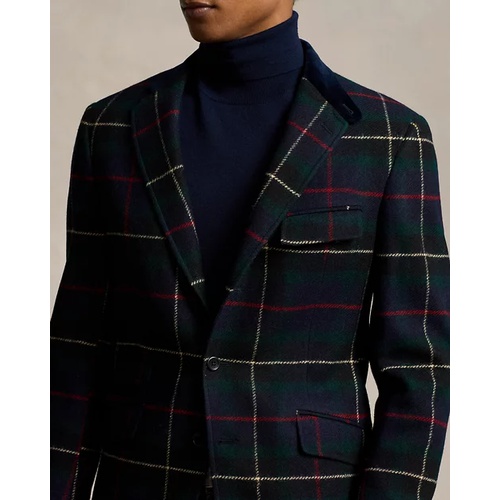 폴로 랄프로렌 Polo Tailored Plaid Wool Suit Jacket