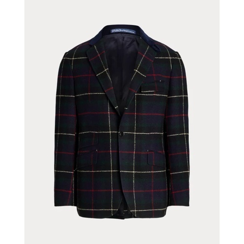 폴로 랄프로렌 Polo Tailored Plaid Wool Suit Jacket