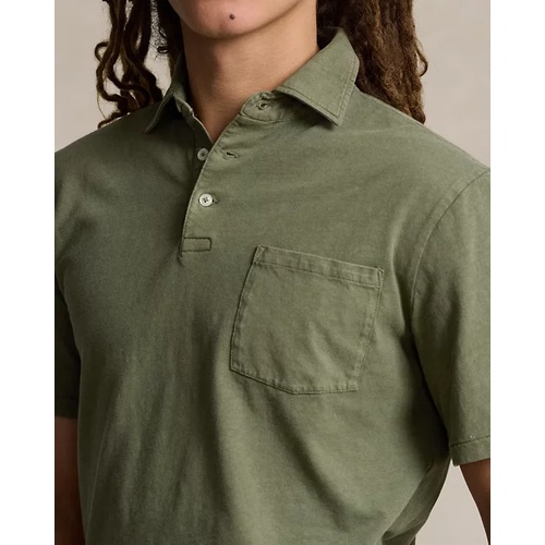 폴로 랄프로렌 Classic Fit Cotton-Linen Polo Shirt