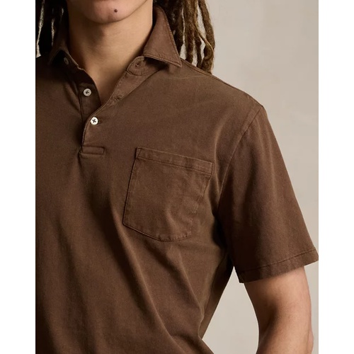 폴로 랄프로렌 Classic Fit Cotton-Linen Polo Shirt