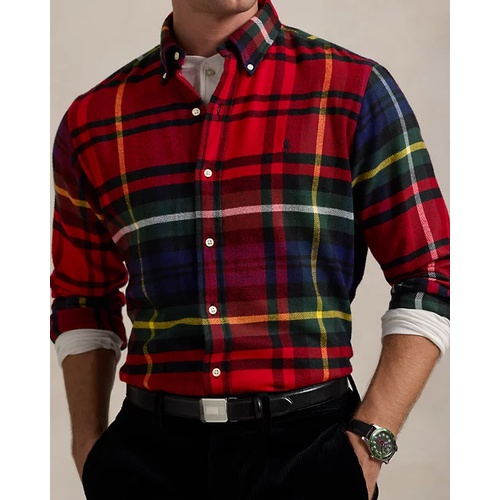 폴로 랄프로렌 Classic Fit Plaid Flannel Shirt