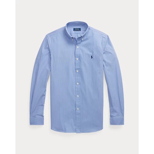 폴로 랄프로렌 Slim Fit Striped Stretch Poplin Shirt