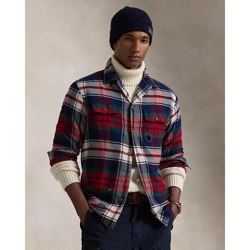 폴로 랄프로렌 Classic Fit Plaid Flannel Camp Shirt