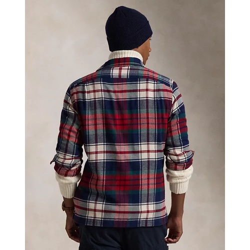 폴로 랄프로렌 Classic Fit Plaid Flannel Camp Shirt