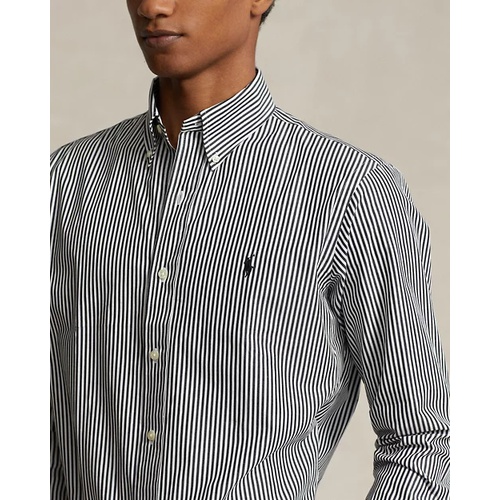 폴로 랄프로렌 Classic Fit Striped Stretch Poplin Shirt - All Fits