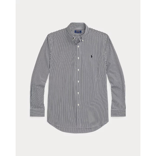 폴로 랄프로렌 Classic Fit Striped Stretch Poplin Shirt - All Fits