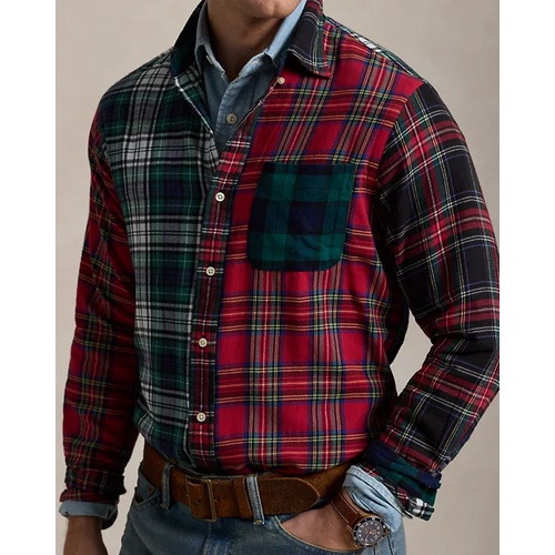 폴로 랄프로렌 Classic Fit Plaid Twill Fun Shirt