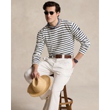 Classic Fit Striped Slub Jersey Shirt