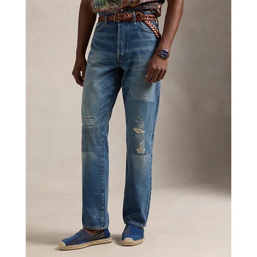 폴로 랄프로렌 Heritage Straight Distressed Jean