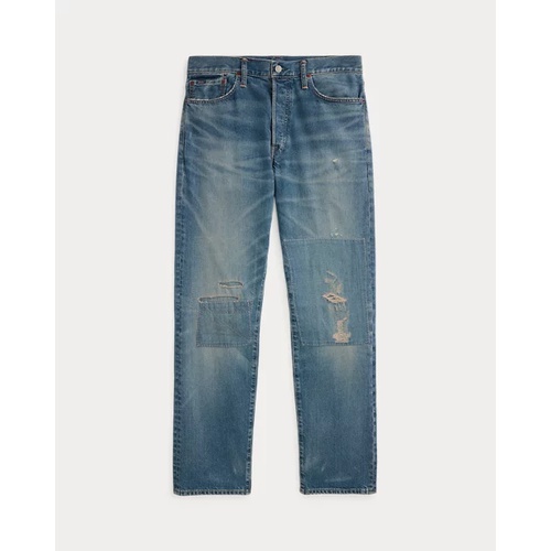 폴로 랄프로렌 Heritage Straight Distressed Jean