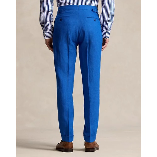 폴로 랄프로렌 Pleated Linen Trouser