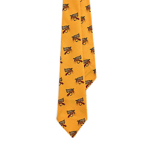 폴로 랄프로렌 Vintage-Inspired Fish-Lure Challis Tie